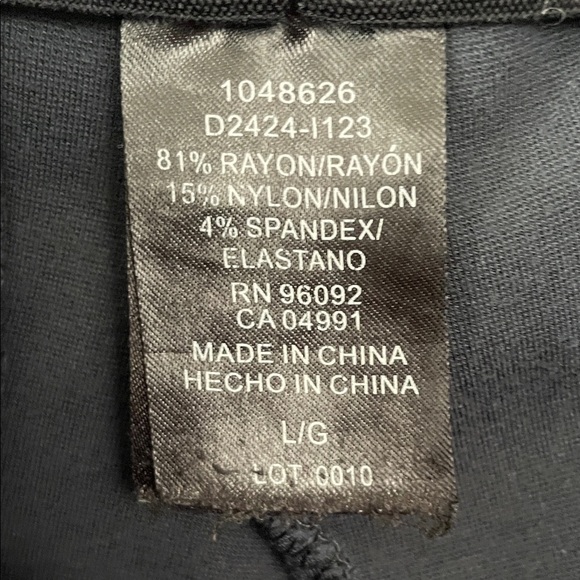 Hilary Radley Charcoal Gray Trousers - Picture 5 of 6